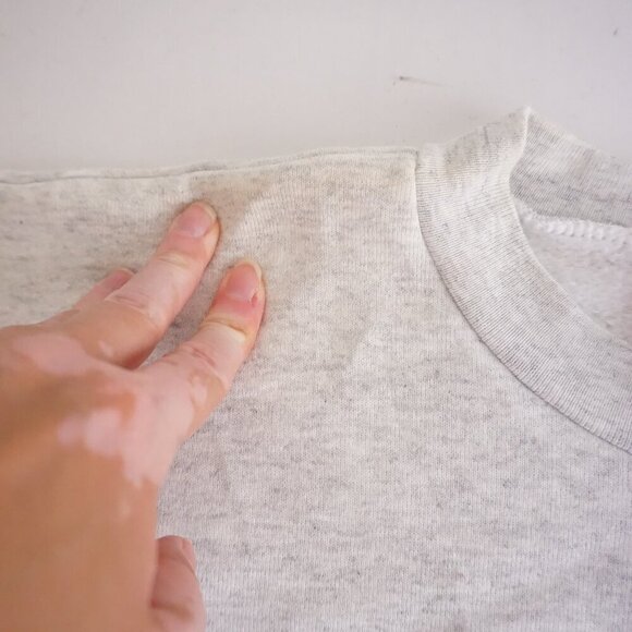 Vintage Gloria Grey Farmhouse Deers Fall Cotton Blend Crewneck Sweater XXXL - Picture 12 of 14